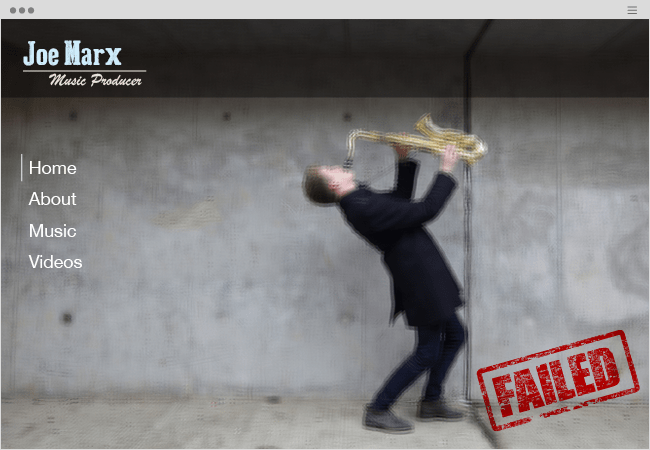 網(wǎng)站設(shè)計中的六大常見錯誤