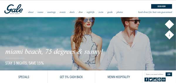 酒店網站設計07