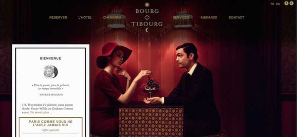酒店網站設計10