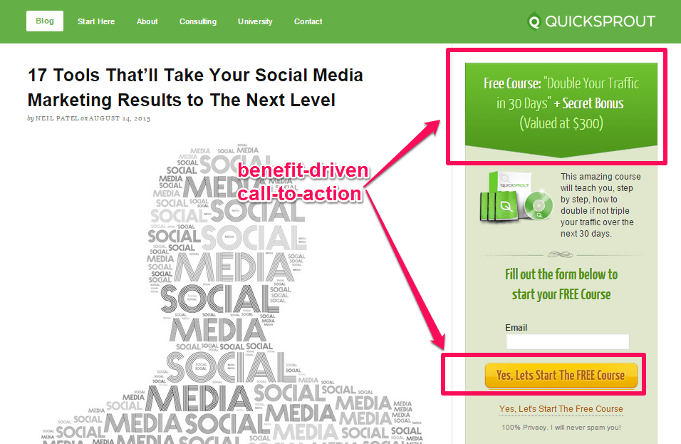 如何優(yōu)化網(wǎng)站轉(zhuǎn)換率？重點(diǎn)在于你的 CALL TO ACTION 5